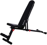 Fitness Equipment Adjustable 90°Flat Weight Bench,Adjustable Weight Bench Sit Up AB Incline Decline Workout Exercise Bench, Flat Straight Weight Lifting Folding Multi Position Bench Gym Home Equip