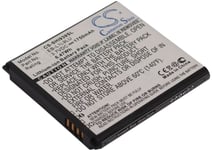 Kompatibelt med Samsung SCH-I939D, 3.7V, 1750 mAh