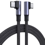 Ugreen USB-C till USB-C kabel 100W 5A PD QC, 1m - Svart