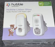 Connected Listen Glow Audio Baby Monitor with Long Range DECT Wireless