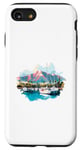 Coque pour iPhone SE (2020) / 7 / 8 Bateau Harbor Photo Bateau par Montagnes