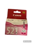 Genuine Canon Ink - CLI-521 MAGENTA / IP3600 4600 4700 MP540 550 (C3)