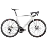 Orro Venturi Evo 105 R7120 Team 30 Carbon Road Bike - 2024 White / Silver Small 48cm White/Silver