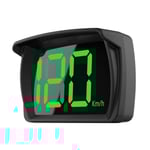 Stor Rea Digital GPS-hastighetsmätare, HUD Head-Up Display med Digital Hastighet i km/h och mph, Säker Körhjälp