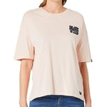 T-Shirt Rose Femme Superdry Boxy