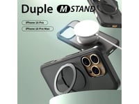 Fodral Araree Etui Duple M Stand Iphone 16 Pro Max 6,9" Svart/Svart Ar20-02114A