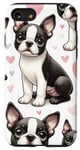 Coque pour iPhone SE (2020) / 7 / 8 Beau motif de chiens Boston Terrier