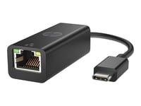 HP USB-C to RJ45 Adapter G2 - Adaptateur réseau - USB-C - Gigabit Ethernet x 1 - pour Victus by HP Laptop 15, 16; Laptop 14, 15, 17; Pavilion x360 Laptop; ProBook 11 G9