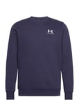 Ua Essential Fleece Crew Sport Sweat-shirts & Hoodies Sweat-shirts Blue Under Armour