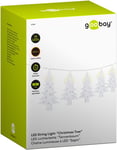 Lyskæde "Christmas Tree" - 10 x LED - Batteridrevet - 130 cm