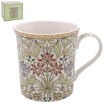 Lesser & Pavey British Designed Coffee Mug | Ceramic Coffee Mugs for Home or Work | Large Mugs for Hot Drinks | Hyacinth 2 Tea and Coffee Cups - William Morris