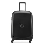 DELSEY PARIS - Belmont Plus - Valise soute Rigide recyclé et Recyclable 70x47x31 cm - 80 L - L - Noir