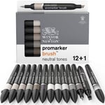 Winsor & Newton - Promarker Brush Neutral (12+1 Pcs) (837444) Toy NEW