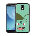 Samsung Galaxy J3 (2017) Soft Case (svart) Pokémon - Bulbasaur