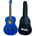 Sant Guitars CL-50-BL spansk guitar blå