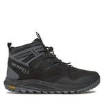 Trekking-skor Merrell Nova Sneaker Boot Bungee Mid Wp J067109 Svart