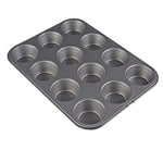 Muffin Tray Non Stick Carbon Steel Cupcake Baking Pan (1 Pack)
