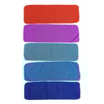 5-pack SnabbTorkande Handduk Fitness Sport Mikrofiber Kylhandduk Sporttillbehör för Löpning Camping Yoga 90X30CM