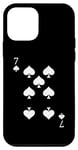 iPhone 12 mini Seven (7) of Spades Poker Card Playing Card Case