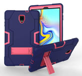 For Samsung Galaxy Tab A 10.5 2018 Case Kids Silicon SM T590 T595 Cover Shockproof Stand Case For Samsung Tab A 10. 5 T597 Cases-T590 T595 Dblue rose