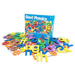 Junior Learning Rainbow Giant Phonics Literacy Magnetic Resources | Teach Letters and Sounds | Approximately 7.9 cm high, Ages 4-6, Reception - Year 2