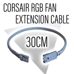 Corsair RGB Fan Extension Cable Adapter 30cm (Carbon)