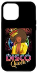iPhone 12 Pro Max Disco Music Queen Melanin Diva Gen X 1970s Black Girl Magic Case