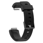 Fitbit Inspire / Inspire HR klockarmband i silikon - Svart