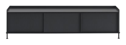 Enfold Sideboard 186 cm - Black/Anthracite Black