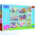 TREFL PEPPA PIG pussel 10 in 1 set