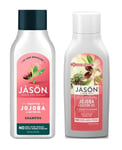 Jason Jojoba + Castor Oil Shampoo & Conditioner for Strong and Healthy Hair