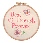 ANCHOR Ancre Best Friends for Ever, Multi, x 12 cm, Coton, Multicolore, 12 x 12cm
