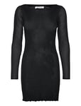 Metallic Sweater Dress Black Calvin Klein Jeans