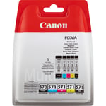 Canon 0372C004/PGI-570CLI-571 Ink cartridge multi pack 1xPGI BK + 1xCL