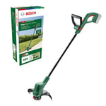 Bosch Home and Garden Cordless Grass Trimmer EasyGrassCut 18V-26 (Without Battery, 18 Volt System, Cutting Diameter: 26 cm, in Carton Packaging), New Design | Classic Green
