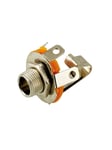 Pro Jack chassis socket - 6.35 mm - mono