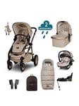 Cosatto Wow 3 Everything Bundle Travel System - Whisper, Beige