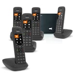 Siemens Gigaset C570 Premium VoIP Phone, Five Handsets