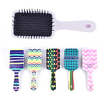 1pcs Kleur Patroon Hair Brush Massage Comb Air Cushion Hairbrush 13a3