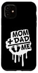 iPhone 11 Pregnant Mom Plus Dad Me Belly Pregnancy Baby Math Saying Case