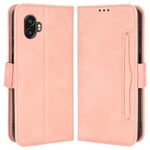 Samsung Galaxy Xcover 6 Pro 5G Multiple Card Slots etui - Pink
