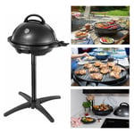 New George Foreman XL BBQ Style Grill 22460 With Stand For Indoor Or Outdoor Use