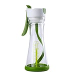Tabpole Salad Dressing Shaker Emulsifier Designed with Easy Pour Spill Resistant Spout Salad Dressing Shaker Manual Mixing Cup