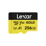 Lexar microSD GOLD UHS-II, R280 / W100 C10 / A1 / U3 (V60) 256GB