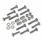 24 Pc Curved TV Mounting Fixing Screw Pack  Set for Samsung SONY Panasonic