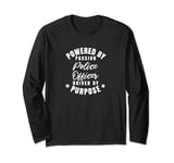 Police Officer Powered By Passion Driven By Purpose Long Sleeve T-Shirt