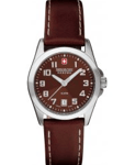 Swiss Military Hanowa Klockarmband 06-6030.04.005.05 / 6-6030 Läder Brun 15mm