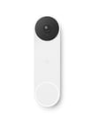Google Nest Doorbell (Battery) - White/Snow