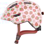Abus Smiley 3.0 LED, Cykelhjälm, Junior, Rose Strawberry