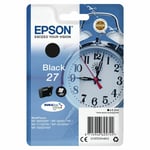 Original Epson 27, Black Ink Cartridges, WorkForce WF-3620DWF WF-3640DTWF, T2701